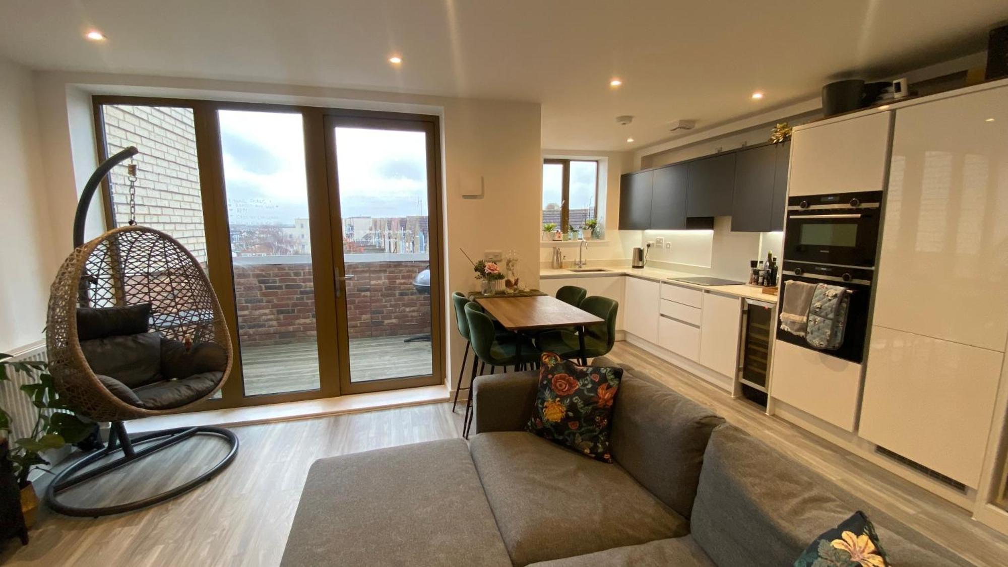 London Luxe: Stylish Studio Extérieur photo